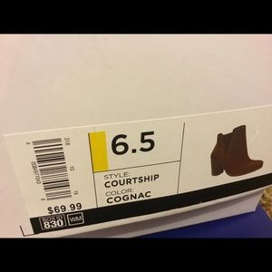 LC Lauren Conrad Shoes - LC Lauren Conrad cognac booties Size 6.5 NWT LC Lauren Conrad Shoes - LC Lauren Conrad cognac booties Size 6.5 NWT